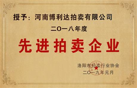 先进拍卖企业